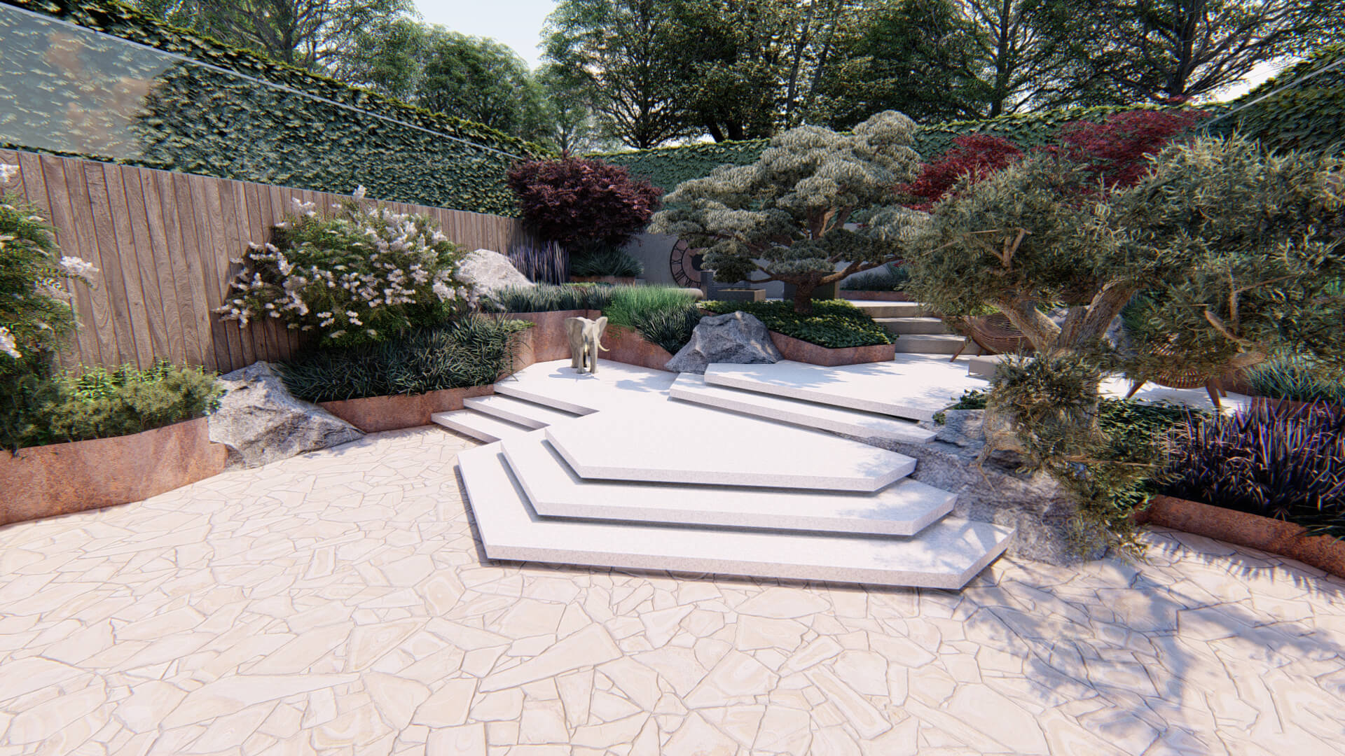 Fractal garden image CGLA fractal garden image CGLA