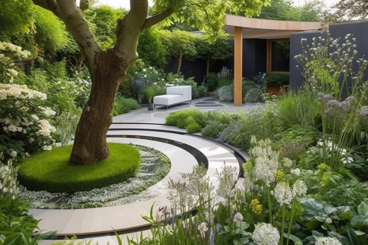 spring garden inspiration for hedgerows