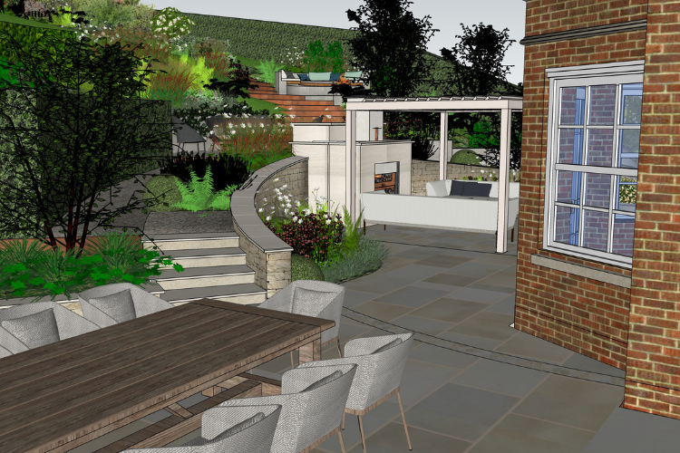 spring garden inspiration for hedgerows