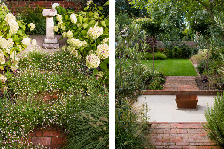 landscaped garden