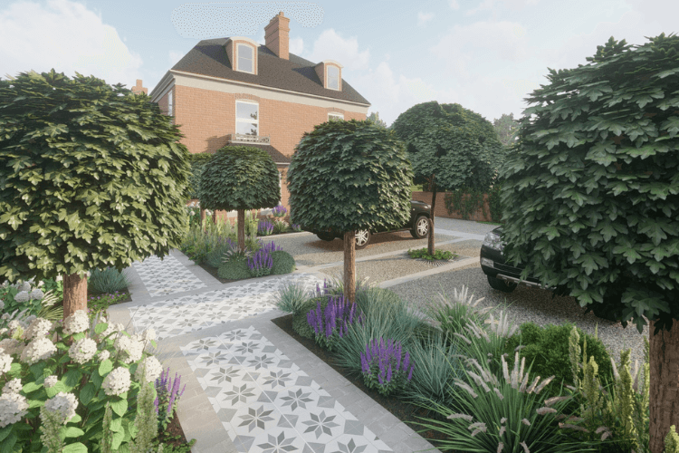 spring garden inspiration for hedgerows