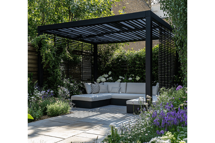 pergola, fence and trellis spring garden inspiration for hedgerows