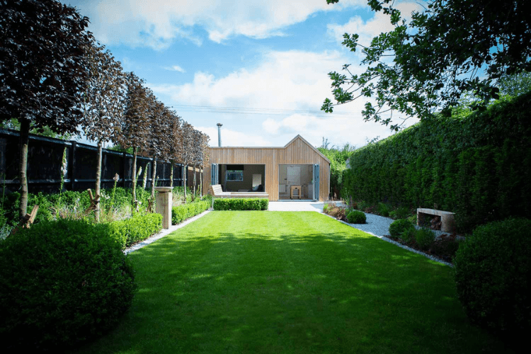 small formal garden